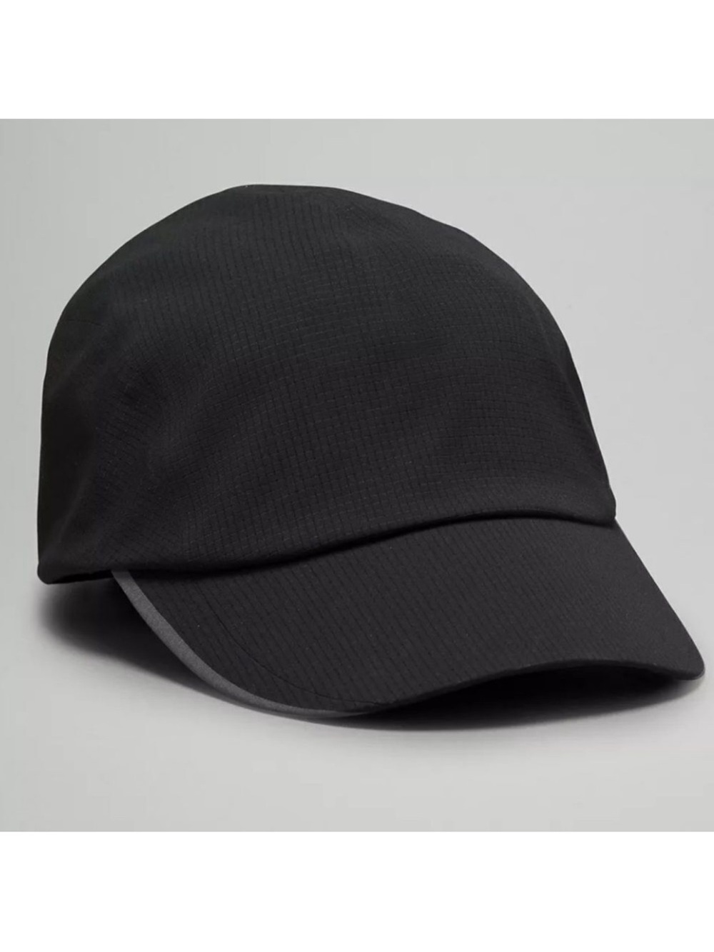 lululemon L/XL Black Unisex Fast & Free WovenAir Vent Running Hat